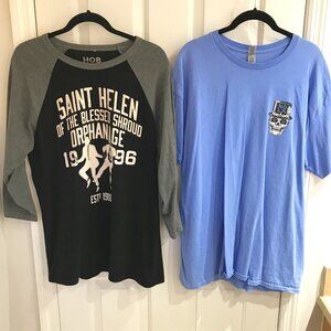 Baseball Jersey T-Shirt & Voodoo T-Shirt Combo XL